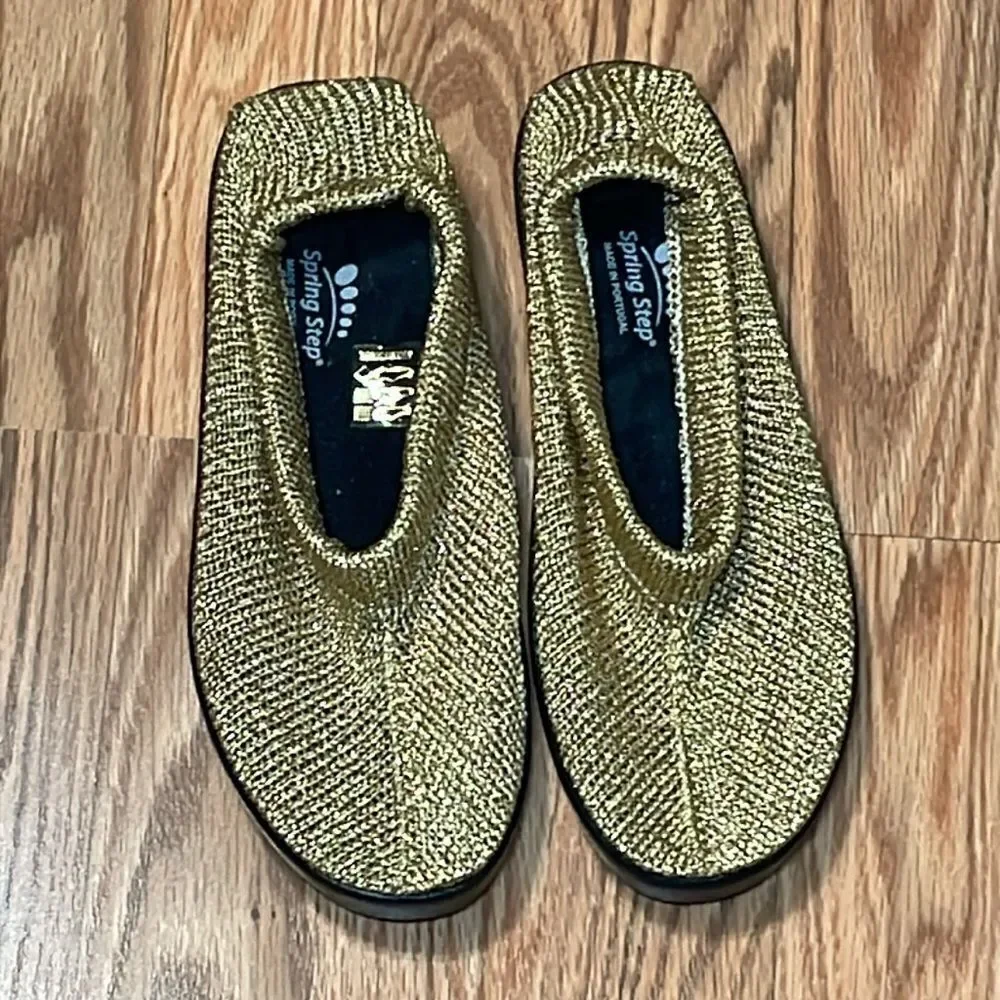 Gold Spring Step Tender Ankle Boot , Fabric Shoes, size 37 / 4, US 6.5 - Picture 2 of 5